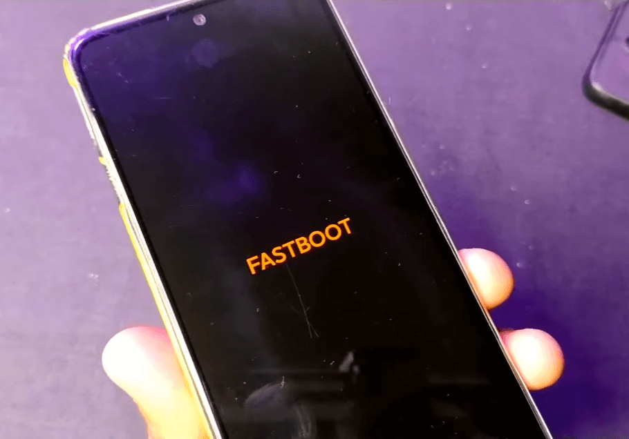 小米手机 Fastboot 模式界面（新版）